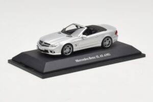 Mercedes SL 65 AMG R230 Silber Minichamps 1:43 B66960601 Druckguss — Bild 2 von 4