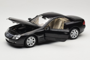 Mercedes SL R129 Schwarz Minichamps 1:18 B66962171 Druckguss — Bild 3 von 11