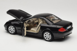 Mercedes SL R129 Schwarz Minichamps 1:18 B66962171 Druckguss — Bild 10 von 11