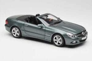 Mercedes SL R230 Amiant Green Minichamps 1:18 B66962389 Druckguss — Bild 6 von 8