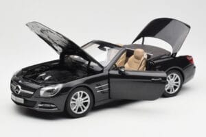 Mercedes SL R231 Magnetite Schwarz Metallic Norev 1:18 B66960107 Druckguss — Bild 2 von 9