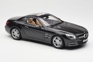 Mercedes SL R231 Magnetite Schwarz Metallic Norev 1:18 B66960107 Druckguss — Bild 7 von 9