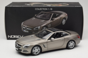 Mercedes SL500 R231 Dark Grey Matt Norev 1:18 183590 Druckguss — Bild 9 von 9