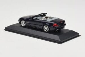 Mercedes SL500 R129 Dark Blue Metallic Minichamps 1:43 SL001 Druckguss — Bild 3 von 4