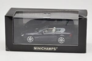 Mercedes SL500 R129 Dark Blue Metallic Minichamps 1:43 SL001 Druckguss — Bild 4 von 4
