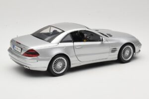 Mercedes SL55 AMG R230 Silber Maisto 1:18 36894 Druckguss — Bild 3 von 8