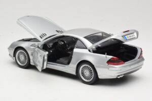 Mercedes SL55 AMG R230 Silber Maisto 1:18 36894 Druckguss — Bild 5 von 8