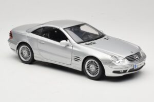 Mercedes SL55 AMG R230 Silber Maisto 1:18 36894 Druckguss — Bild 6 von 8