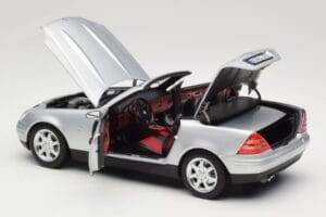 Mercedes SLK R170 Brilliant Silver Norev 1:18 183020 Druckguss — Bild 6 von 9