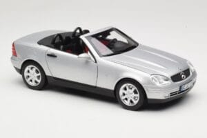 Mercedes SLK R170 Brilliant Silver Norev 1:18 183020 Druckguss — Bild 7 von 9