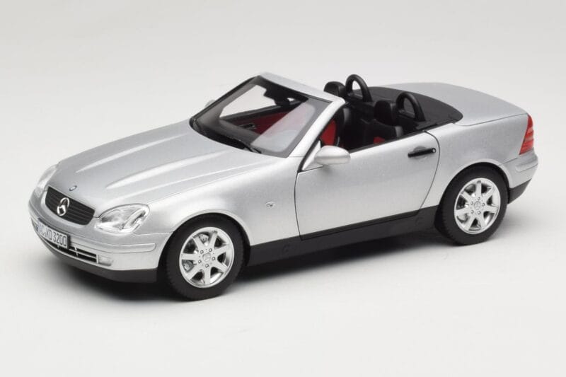Mercedes SLK R170 Brilliant Silver Norev 1:18 183020 Druckguss