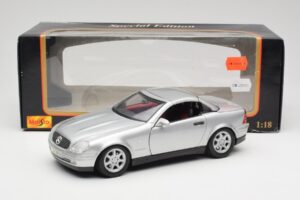 Mercedes SLK R170 Roadster Silber Maisto 1:18 31674 Druckguss — Bild 2 von 9