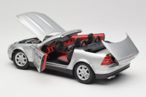 Mercedes SLK R170 Roadster Silber Maisto 1:18 31674 Druckguss — Bild 7 von 9