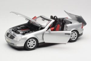 Mercedes SLK R170 Roadster Silber Maisto 1:18 31674 Druckguss — Bild 8 von 9