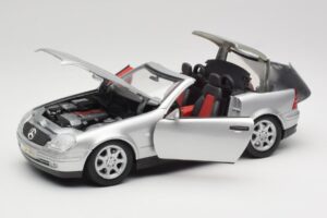 Mercedes SLK R170 Roadster Silber Maisto 1:18 31674 Druckguss — Bild 9 von 9