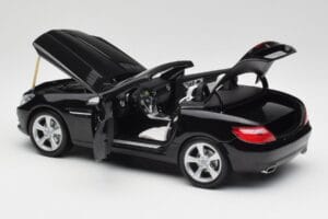 Mercedes SLK R172 Magnetite Schwarz Minichamps 1:18 B66960514 Druckguss — Bild 5 von 8
