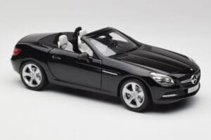 Mercedes SLK R172 Magnetite Schwarz Minichamps 1:18 B66960514 Druckguss — Bild 6 von 8