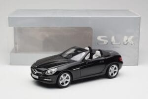Mercedes SLK R172 Magnetite Schwarz Minichamps 1:18 B66960514 Druckguss — Bild 8 von 8