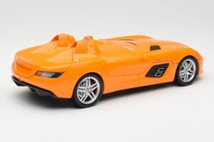 Mercedes SLR McLaren C199 Stirling Moss AMG Solarbeam Metallic Minichamps 1:18 100038400 Druckguss — Bild 3 von 8