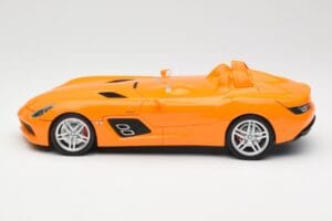 Mercedes SLR McLaren C199 Stirling Moss AMG Solarbeam Metallic Minichamps 1:18 100038400 Druckguss — Bild 4 von 8