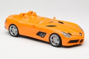 Mercedes SLR McLaren C199 Stirling Moss AMG Solarbeam Metallic Minichamps 1:18 100038400 Druckguss — Bild 6 von 8