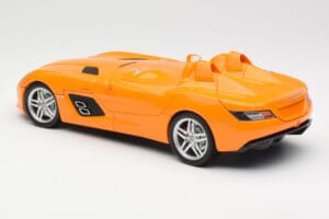 Mercedes SLR McLaren C199 Stirling Moss AMG Solarbeam Metallic Minichamps 1:18 100038400 Druckguss — Bild 7 von 8