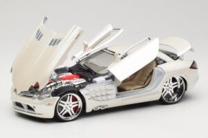 Mercedes SLR McLaren C199 Weiß Maisto 1:18 31068 Druckguss — Bild 2 von 8