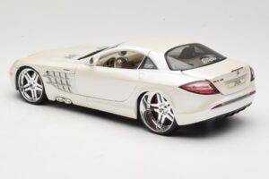 Mercedes SLR McLaren C199 Weiß Maisto 1:18 31068 Druckguss — Bild 7 von 8