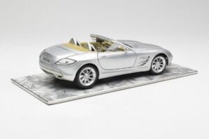 Mercedes SLR Vision Roadster Liquid Silber Maisto 1:18 B66963208 Druckguss — Bild 3 von 8