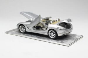 Mercedes SLR Vision Roadster Liquid Silber Maisto 1:18 B66963208 Druckguss — Bild 5 von 8