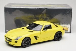 Mercedes SLS AMG C197 Gelb Minichamps 1:18 100039022 Druckguss — Bild 8 von 8