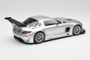Mercedes SLS AMG GT3 C197 Street Silber Minichamps 1:18 151113100 Druckguss — Bild 2 von 6
