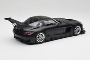 Mercedes SLS AMG GT3 C197 Street Matt Schwarz Minichamps 1:18 151113101 Druckguss — Bild 2 von 6