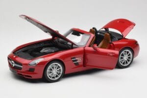 Mercedes SLS AMG R197 Roadster Le Mans Rot Minichamps 1:18 100039030 Druckguss — Bild 2 von 8