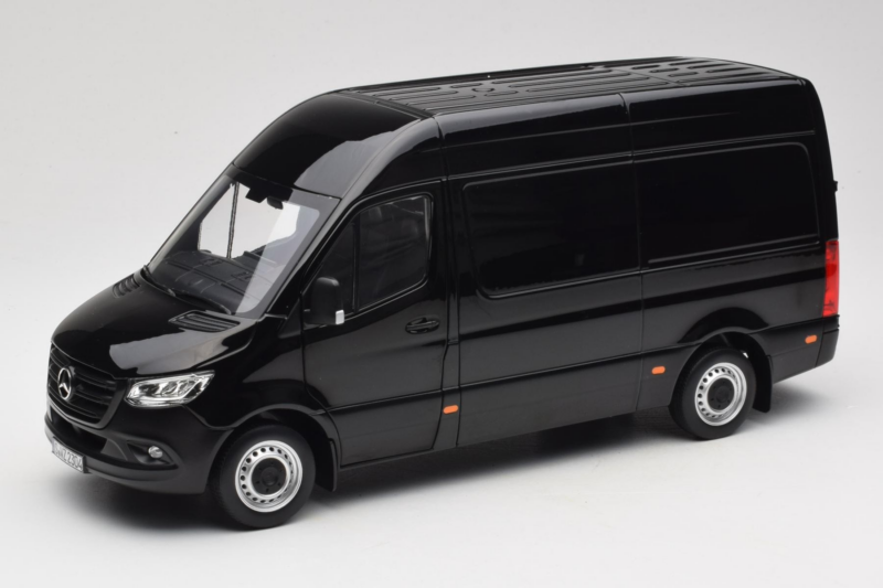 Mercedes Sprinter Schwarz Norev 1:18 183041 Druckguss