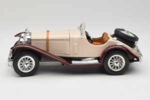 Mercedes SSK Beige & Dunkelrot Bburago 1:18 3009-M4 Druckguss — Bild 3 von 6