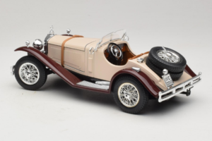 Mercedes SSK Beige & Dunkelrot Bburago 1:18 3009-M4 Druckguss — Bild 5 von 6