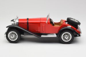 Mercedes SSK Rot & Schwarz Bburago 1:18 3009-M1 Druckguss — Bild 3 von 6