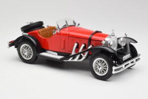 Mercedes SSK Rot & Schwarz Bburago 1:18 3009-M1 Druckguss — Bild 4 von 6