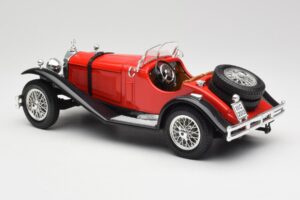 Mercedes SSK Rot & Schwarz Bburago 1:18 3009-M1 Druckguss — Bild 5 von 6