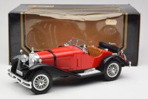 Mercedes SSK Rot & Schwarz Bburago 1:18 3009-M1 Druckguss — Bild 6 von 6