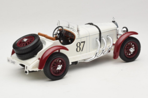 Mercedes SSKL #87 R. Caracciola Weiß 1931 Bburago 1:18 3002-P1 Druckguss — Bild 2 von 6