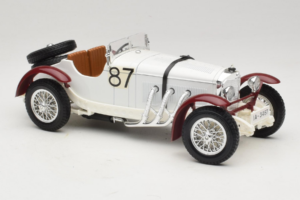 Mercedes SSKL #87 R. Caracciola Mille Miglia 1931 Bburago 1:18 3202 Druckguss — Bild 4 von 6