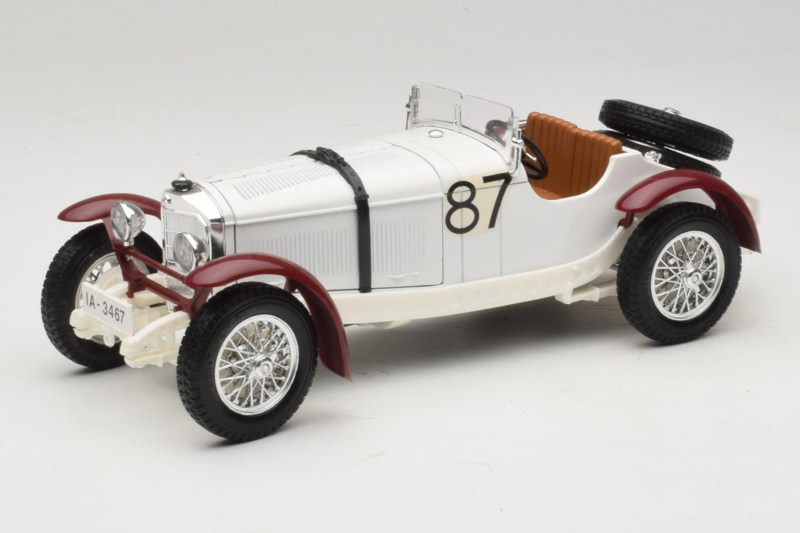 Mercedes SSKL #87 R. Caracciola Mille Miglia 1931 Bburago 1:18 3202 Druckguss