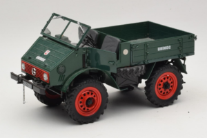 Mercedes Unimog 401 Grün Schuco 1:18 00135 Druckguss — Bild 2 von 8