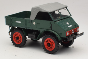 Mercedes Unimog 401 Grün Schuco 1:18 00135 Druckguss — Bild 6 von 8