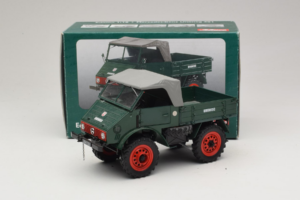 Mercedes Unimog 401 Grün Schuco 1:18 00135 Druckguss — Bild 8 von 8