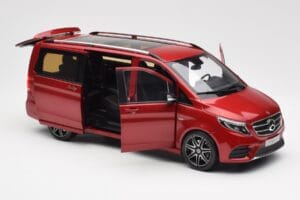 Mercedes V-Class W447 Designo Hyacinth Rot Metallic Norev 1:18 B66004166 Druckguss — Bild 4 von 7