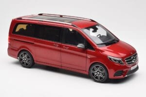 Mercedes V-Class W447 Designo Hyacinth Rot Metallic Norev 1:18 B66004166 Druckguss — Bild 5 von 7