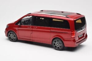 Mercedes V-Class W447 Designo Hyacinth Rot Metallic Norev 1:18 B66004166 Druckguss — Bild 6 von 7
